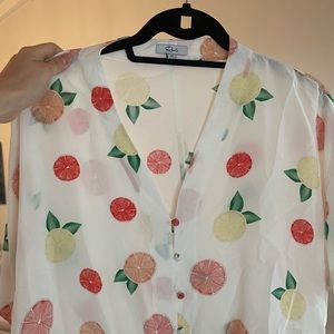 Rails silk top in size xs